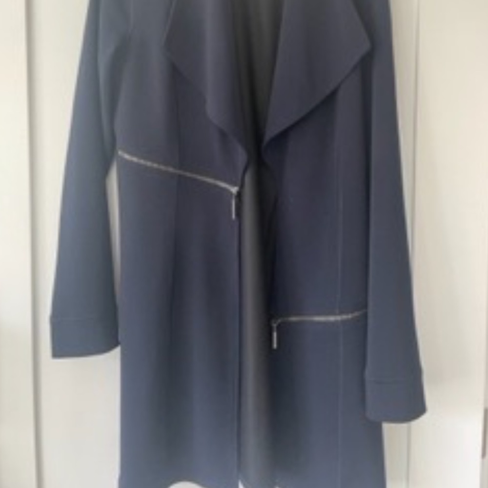Eva Varro • Navy Barcelona Long Jacket